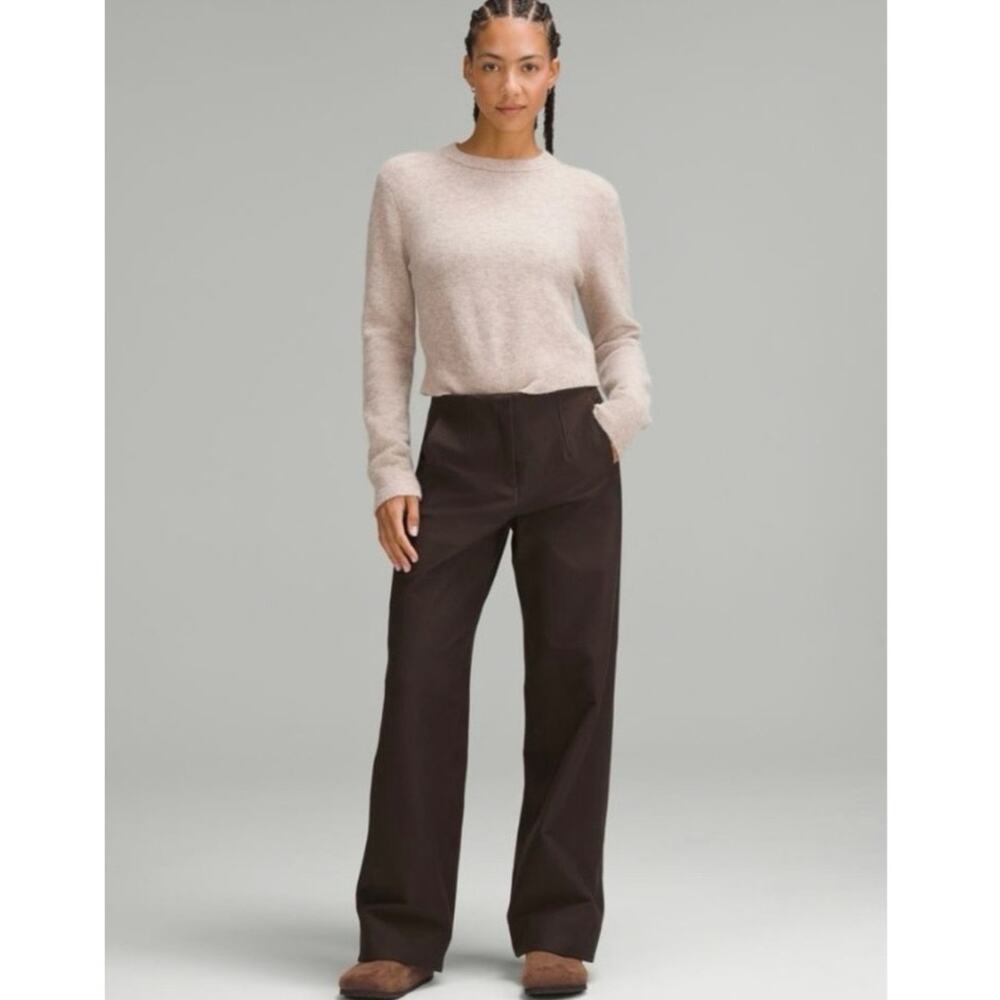 Lululemon Utilitech Relaxed Mid Rise Trouser Brown Size 10